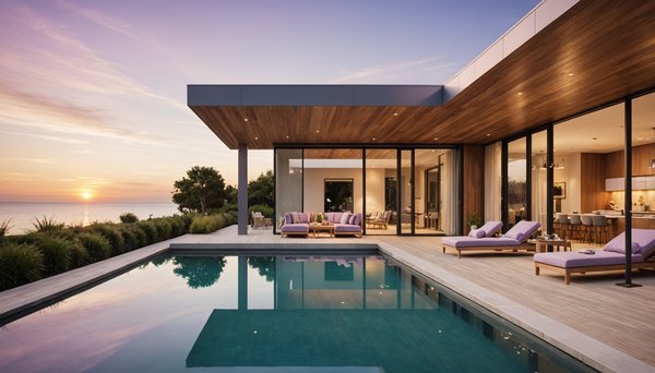 Les tendances déco pour moderniser l'extérieur autour de la piscine